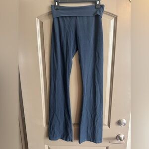 Brandy Melville navy flare Pants